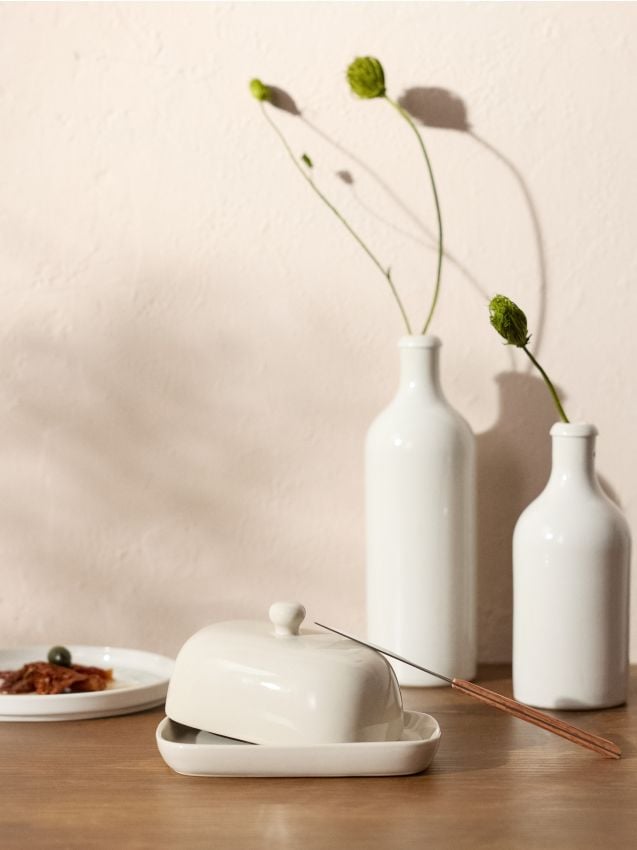 Sinsay - Castron ceramic pentru unt - crem