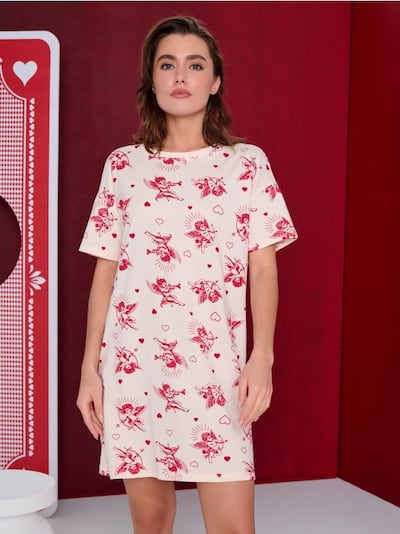 Šarena pamučna spavaćica