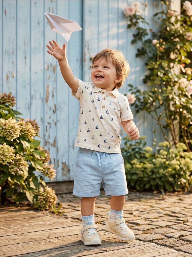 Sinsay - Sneakers cu talpă interioară cu adaos de piele naturală PICIOR SĂNĂTOS - bej