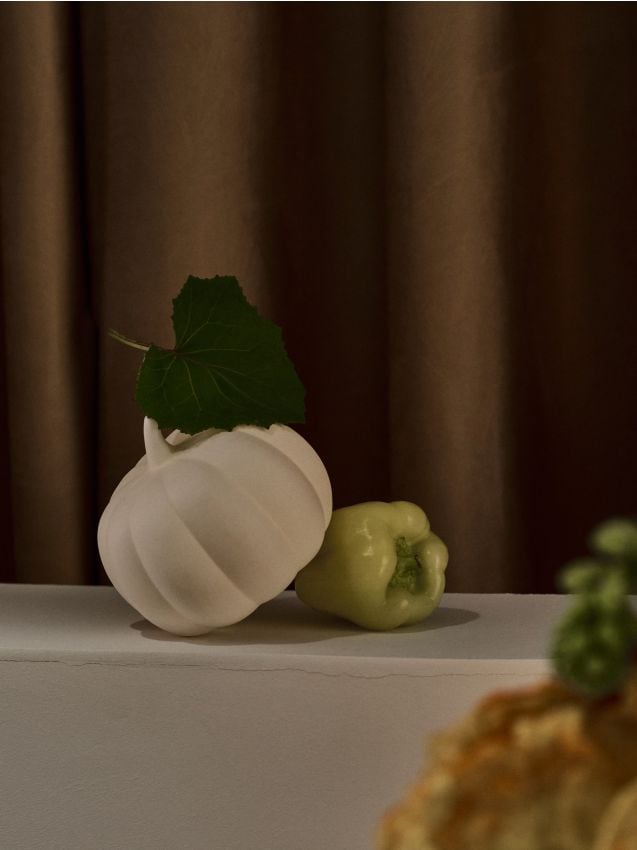 Sinsay - LED lampička v tvare tekvice - biela