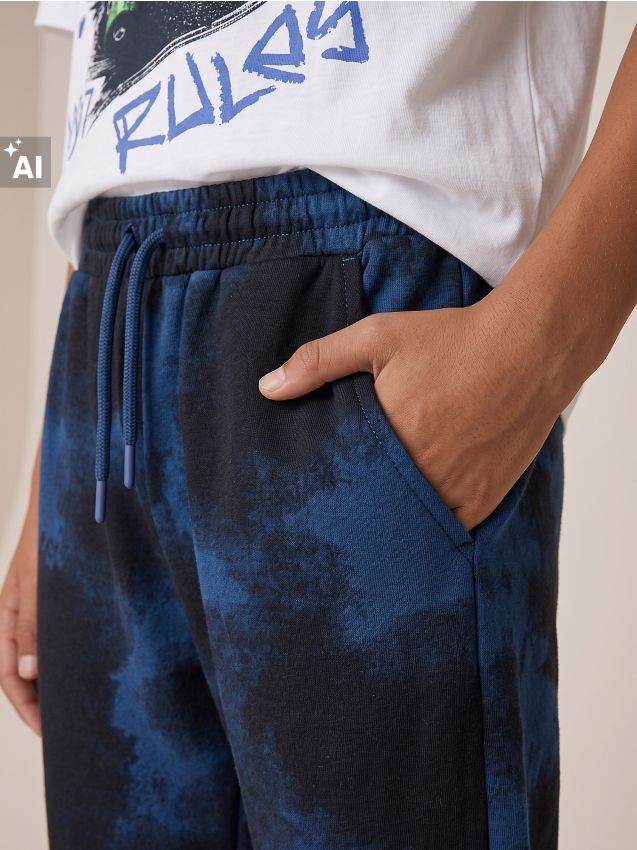 Sinsay - Pantaloni de trening tip jogger - multicolor