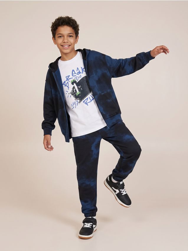 Sinsay - Pantaloni de trening tip jogger - multicolor