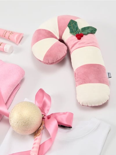 Poduszka w kształcie laski cukrowej