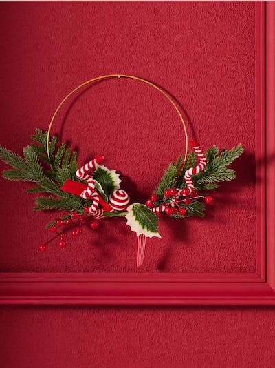 Декоративний різдвяний вінок