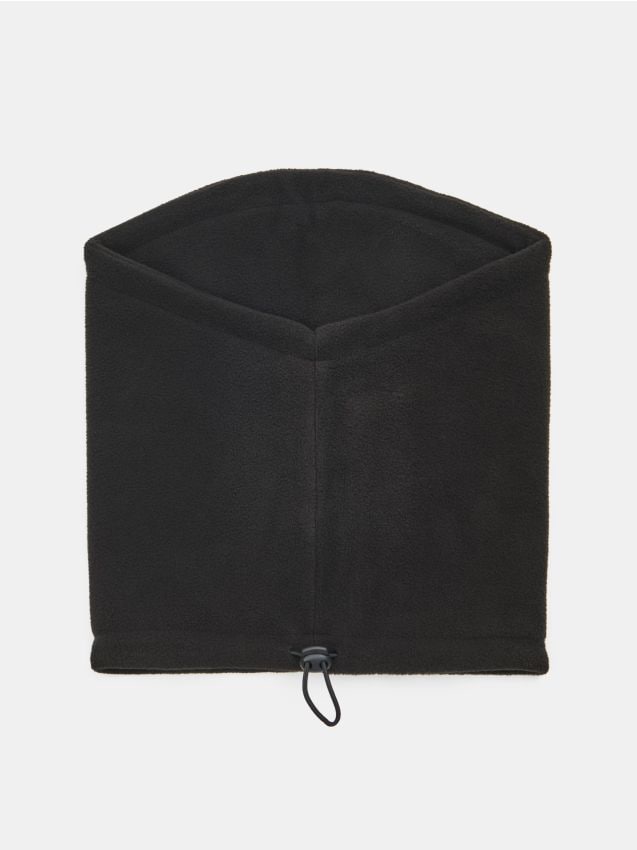Sinsay - Guler din fleece cu șnur - negru