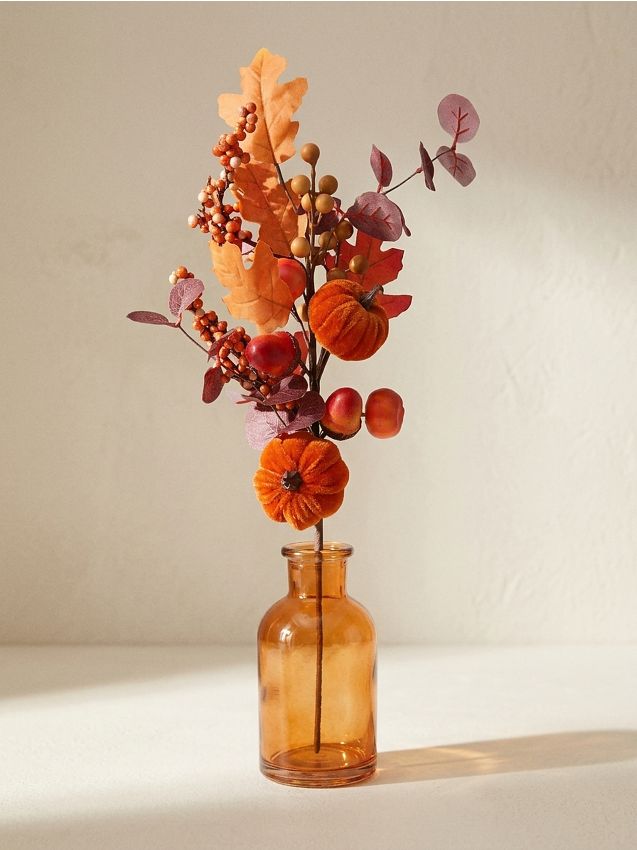 Sinsay - Plantă decorativă – ramură de toamnă cu dovleci - multicolor