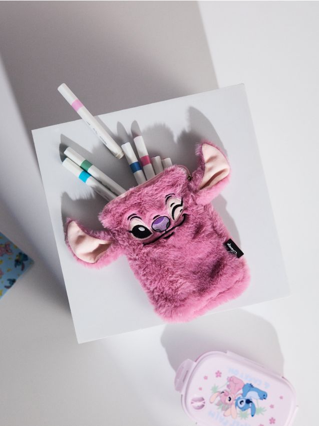 Sinsay - Penar de pluș Stitch - roz