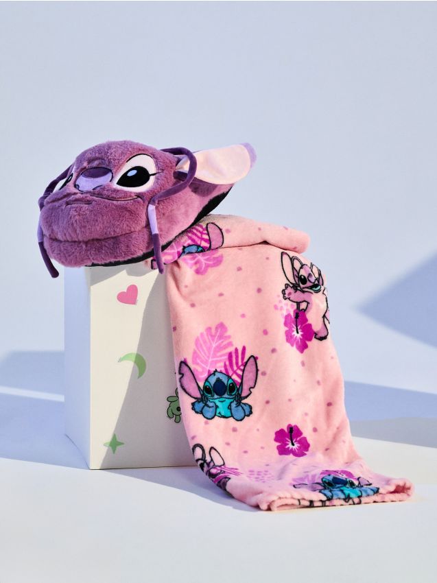 Sinsay - Deka a ohrievač nôh Lilo & Stitch - ružová