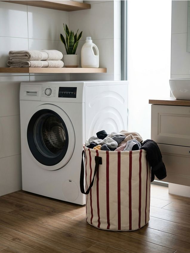 Sinsay - Coș pentru rufe - roz-pudră