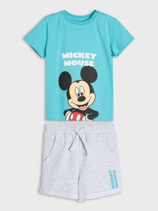 Sinsay - Set din bumbac Mickey Mouse - indigo
