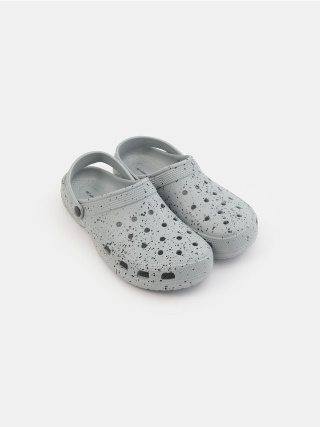 Sinsay - Saboti cu model pătat - gri-neutru