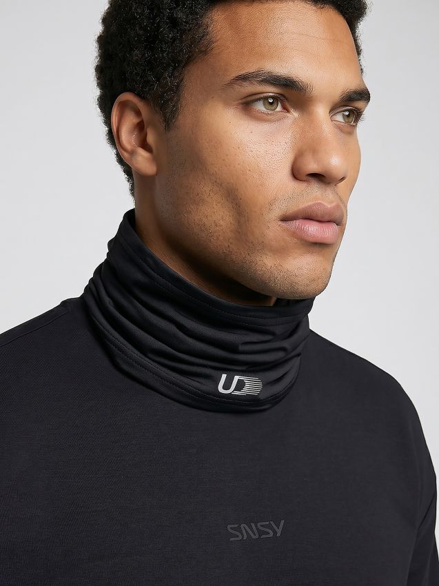 Sinsay - Guler sport cu elemente reflectorizante U DYNAMIC - negru