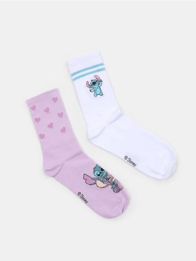 Шкарпетки, 2 пари Lilo & Stitch