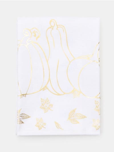 Tekstilna traka za mizo z jesenskim motivom