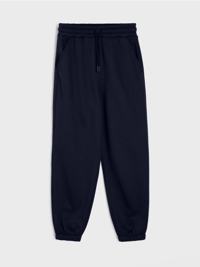 Sinsay - Pantaloni de trening tip jogger - albastru