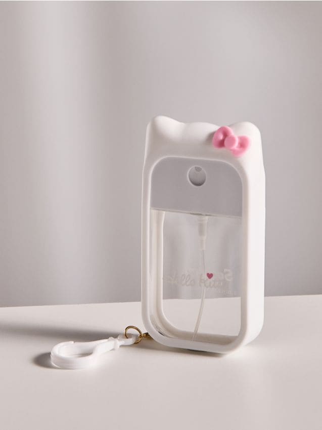 Sinsay - Atomizor de parfum Hello Kitty cu etui - alb