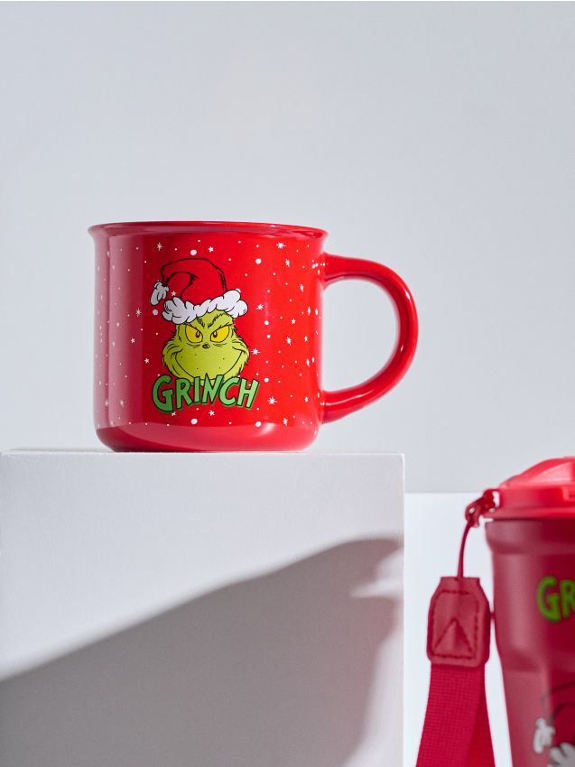 Sinsay - Pohár s vianočným motívom Grinch - viacfarebná