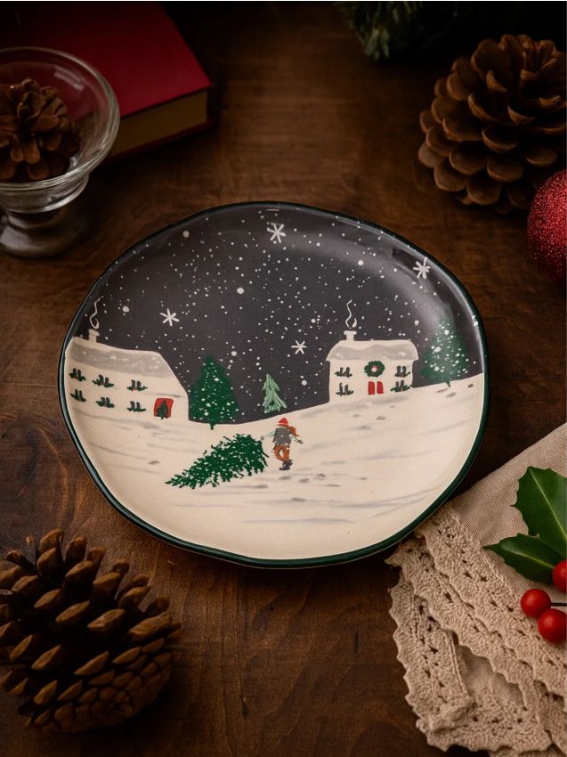 Sinsay - Tanier s vianočným motívom - zelená