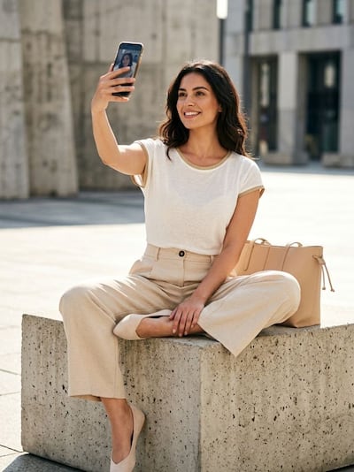 Majica s ukrasnim obrubom