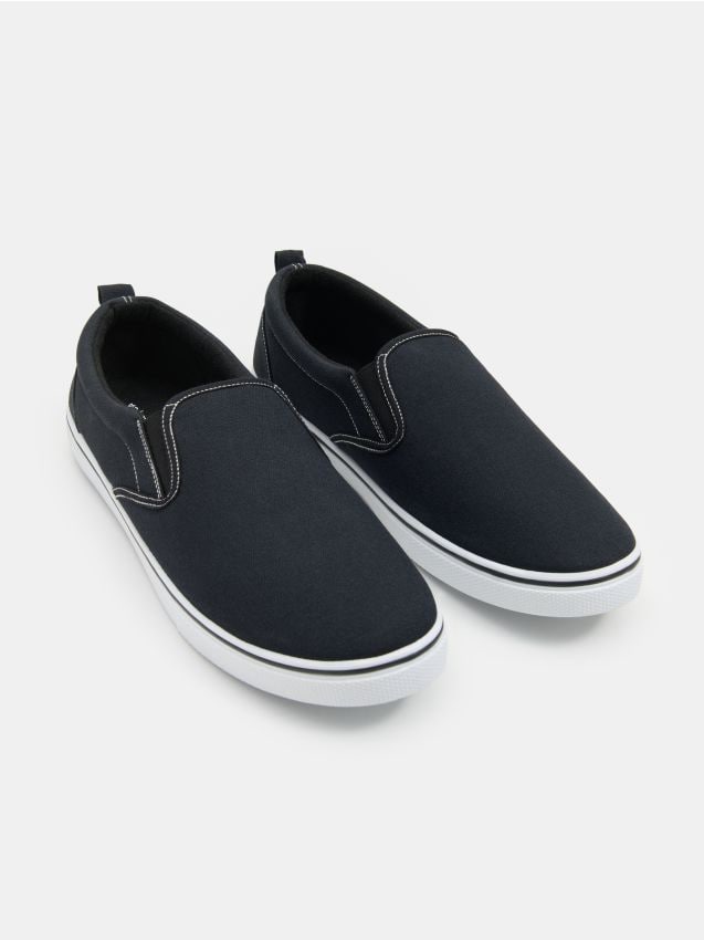 Sinsay - Sneakers slip-on - nero