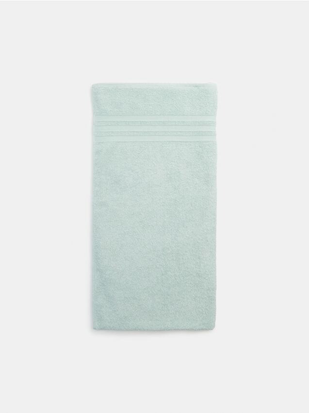 Asciugamano in cotone Colore verde menta - SINSAY - 4779Q-65X