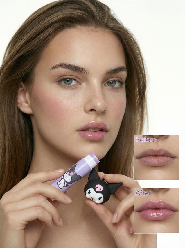 Sinsay - Balsam de buze cu aromă de afine în ambalaj decorativ Kuromi - lavand