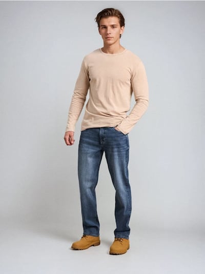 Прямі джинси