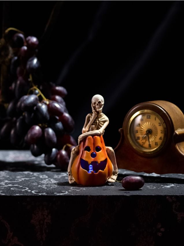Sinsay - LED lampa Halloween - svetlooranžová