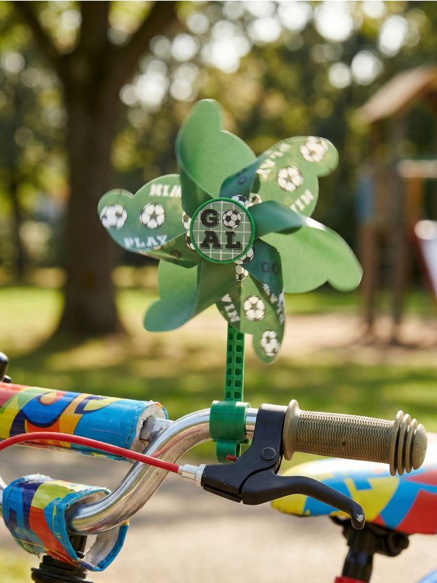 Sinsay - Morisca pentru bicicletă cu motiv minge de fotbal - verde
