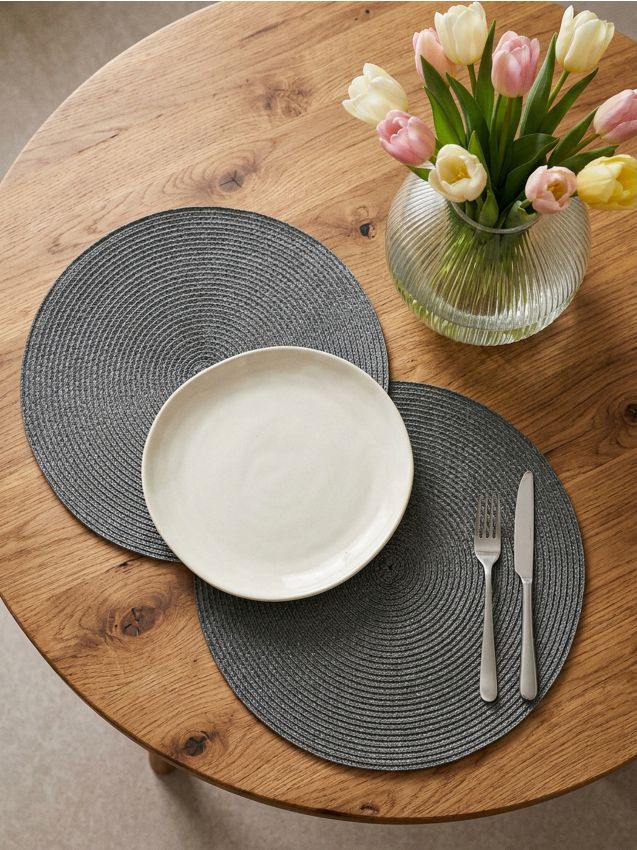 Sinsay - Set de 2 naproane - gri-închis