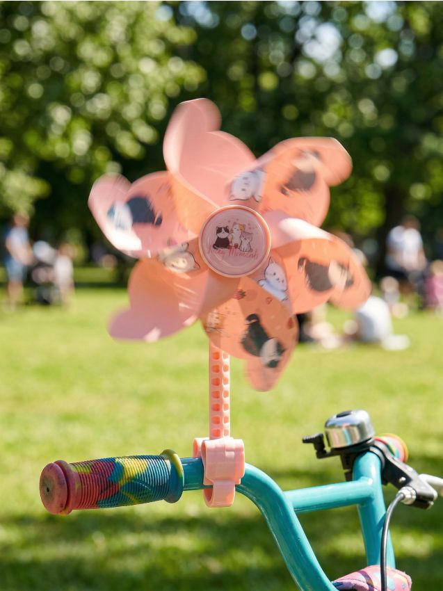 Sinsay - Morisca pentru bicicletă cu motiv pisici - roz