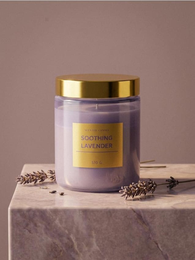 Sinsay - Lumânare parfumată Soothing Lavender - lavand