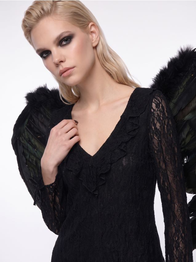 Sinsay - Aripi negre - negru