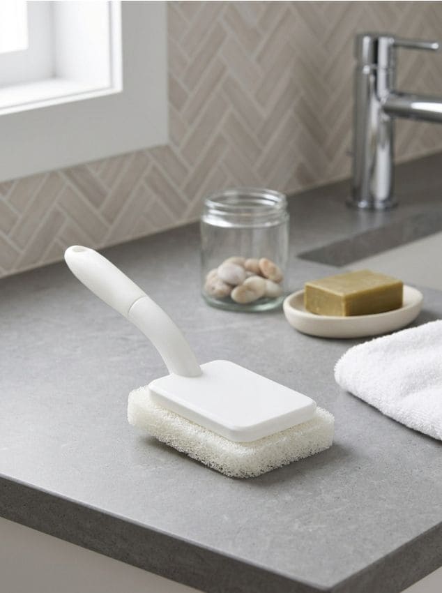 Sinsay - Perie de curățare - alb