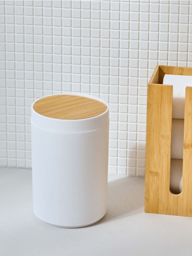 Sinsay - Odpadkový kôš - biela