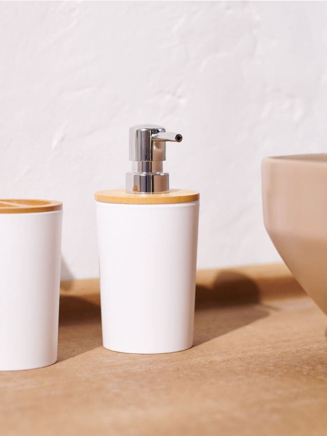 Sinsay - Dozator pentru săpun lichid - alb