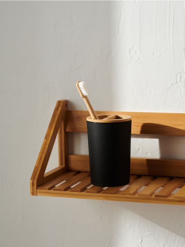 Sinsay - Pahar pentru periuțe de dinți - negru