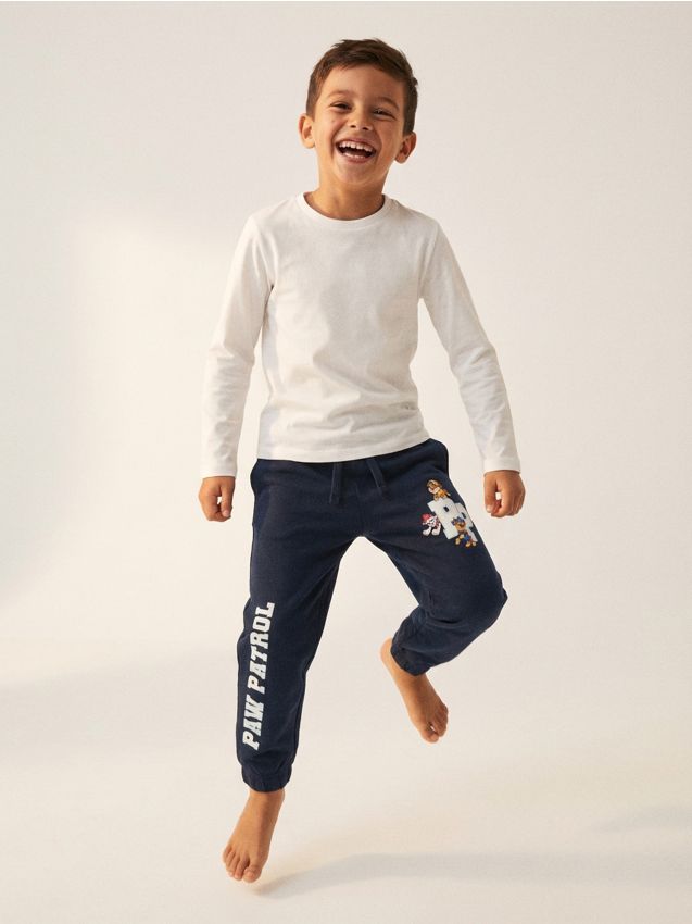 Sinsay - Spodnie jogger PAW Patrol - granatowy