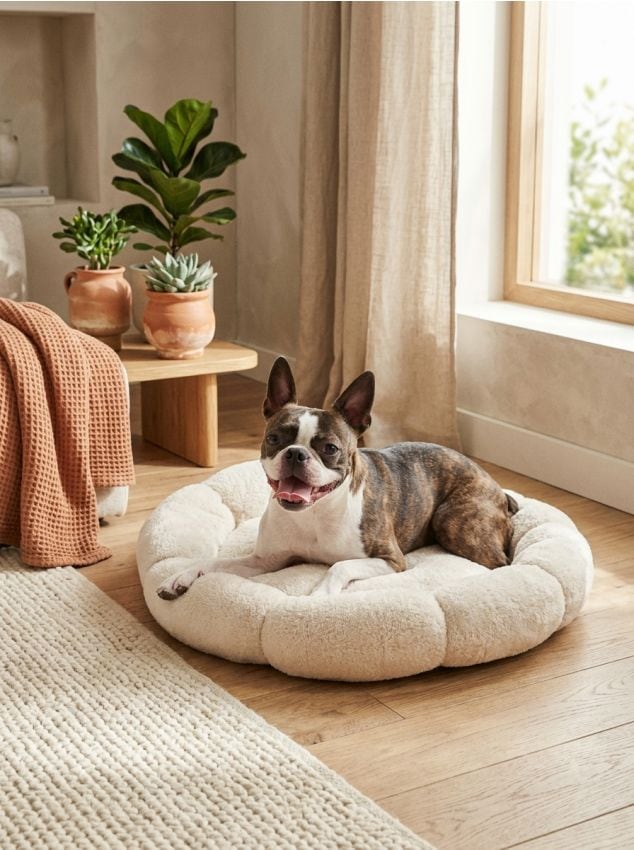 Sinsay - Pat pentru pisici în formă de floare - nude