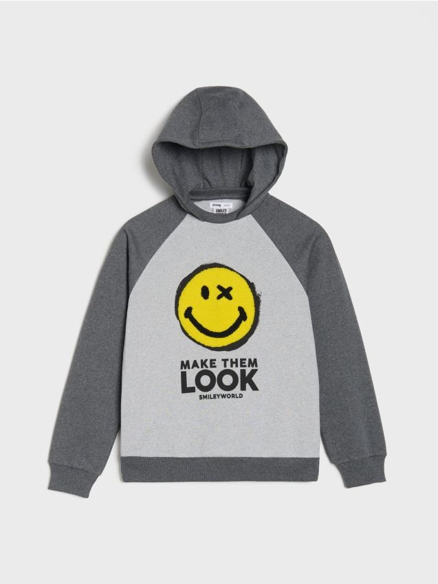 Hoodie s printom SmileyWorld® - SINSAY