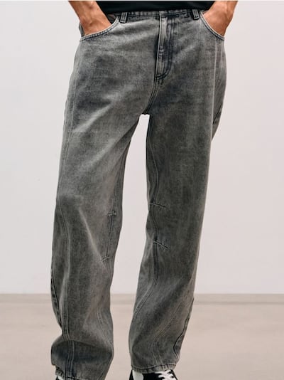 Джинси barrel leg