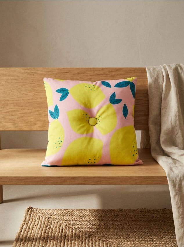 Sinsay - Pernă pentru scaun - galben