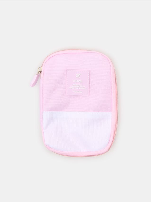 Sinsay - Organizator de călătorie cu compartimente - roz