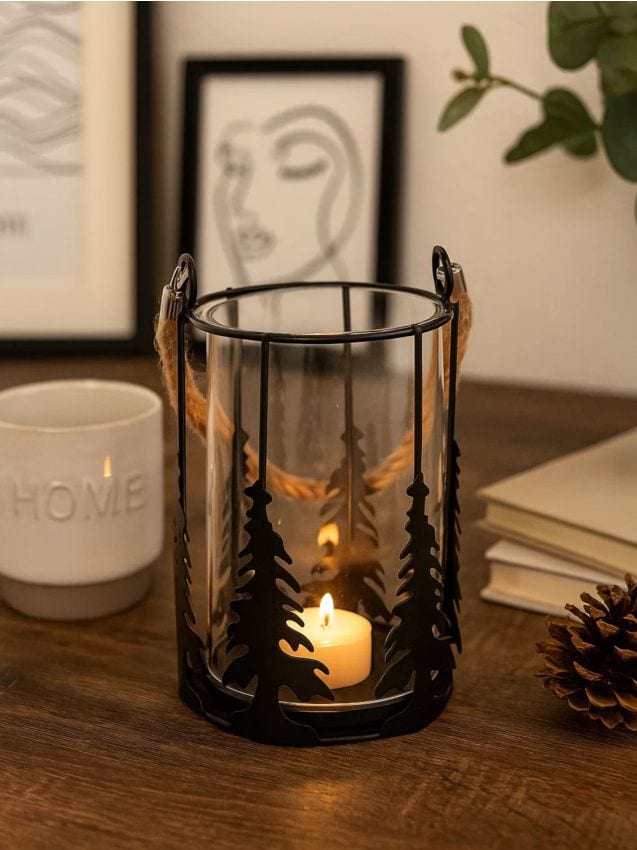 Sinsay - Lampă de masă decorativă LED cu tematică de Crăciun - negru