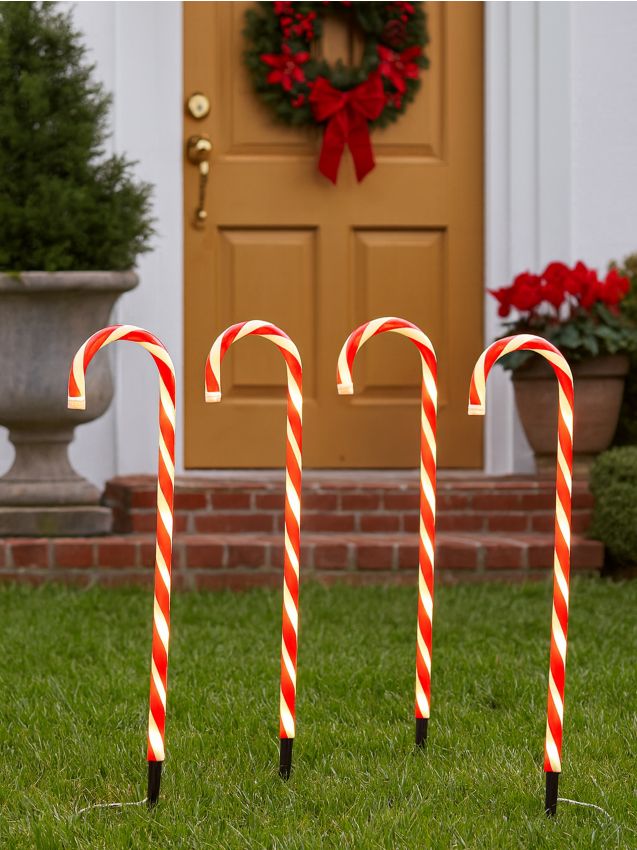 Sinsay - Vianočné LED svetielka 4 kusy - červená