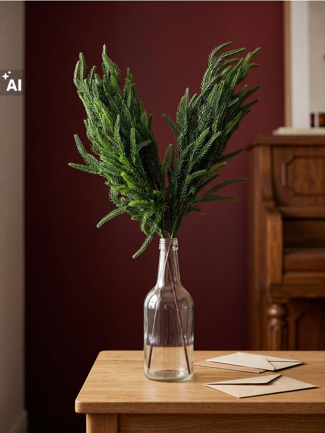 Sinsay - Crenguțe decorative de Crăciun 2 pack - verde