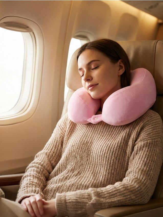 Sinsay - Pernă pentru gât - roz