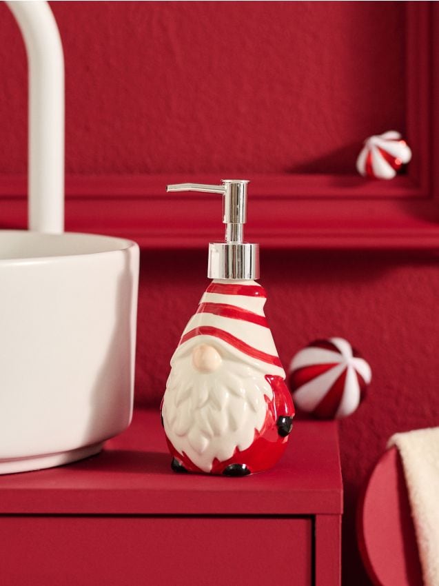 Sinsay - Dávkovač na mydlo v tvare škriatka - červená