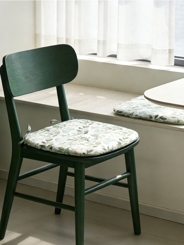 Sinsay - Perna pentru scaun cu motiv botanic - verde