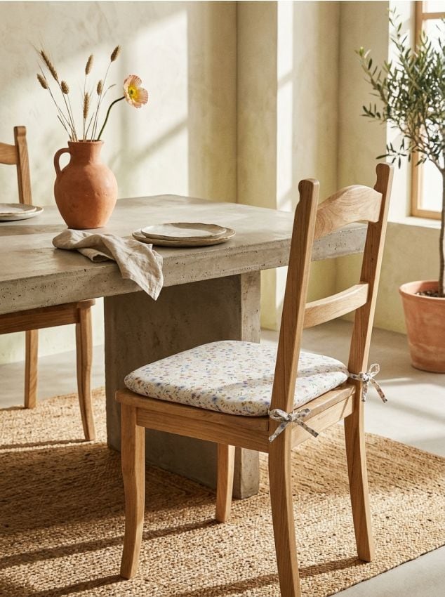 Sinsay - Perna pentru scaun cu motiv floral - multicolor